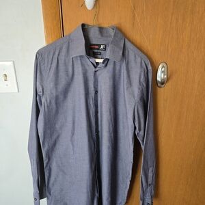 JF, Men's Blue Shirt Size M.